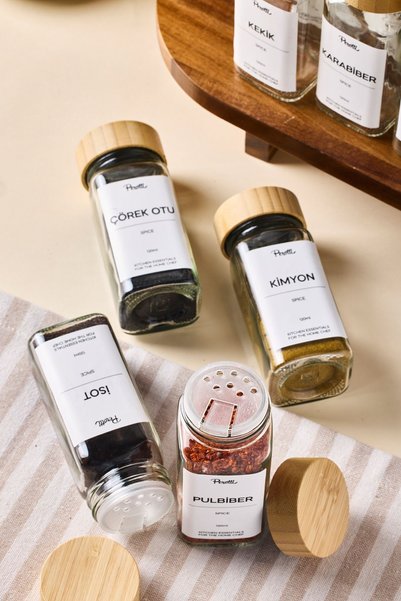 Perotti 16777 Raul Bamboo 12li Baharatlık Takımı 120ML