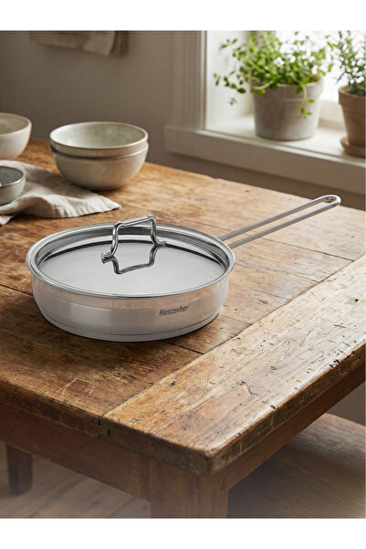 Hascevher Anett 24x6 cm Kapaklı Tava