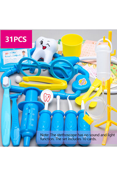 Choice 31PCS Set-Blue Dtor Toys for Kids 53/31PCS Dtor Pretend Play Set Child...