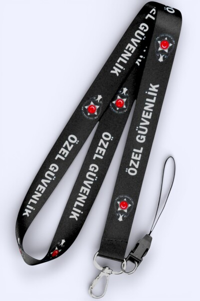 MİLLENEX Özel Güvenlik Telefon Askısı Yaka Kartı Boyun Askısı Askı İpi Boyunl...
