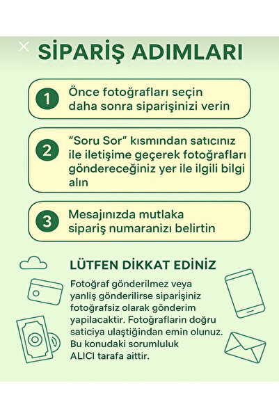 HILLstore 45 Adet Mini Fotoğraf Baskı 5x7 Anılarınızı Ölümsüzleştirin 💜 Sevgiliye & Aileye Özel Hediye