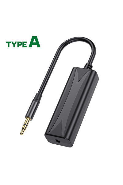 Choice عازل ضوضاء الحلقة الأرضية من طراز A، منفذ صوت إضافي 3.5 مم، فلتر صوت ن...