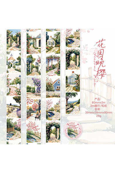 Choice ملصقات واشي بطول 2 متر/لفة، مناسبة لفن الكولاج، وتزيين المجلات، وكتابة...