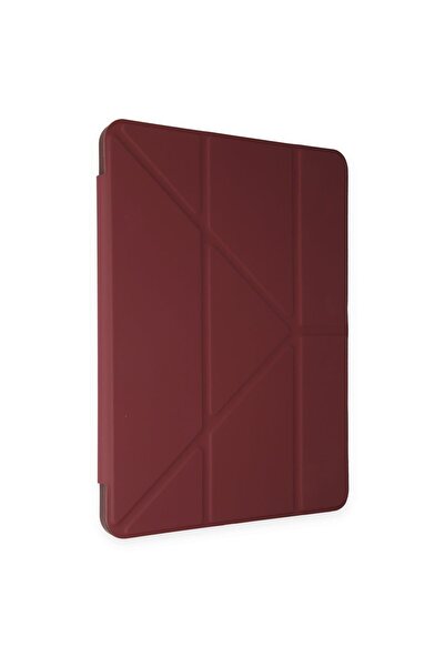 Fuchsia Apple iPad Air 10.9 2022 (5.Nesil) Kalemlikli Katlanabilen Kılıf