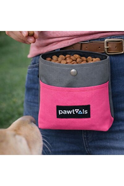 Pawtools Pembe Köpek Eğitimi Ödül Mama Çantası