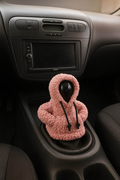 MomStyle Araba Vites Topuz Süsü Hoodie Kapşonlu Polar Sweatshirt Oto Aksesuar...