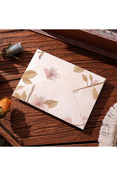 Choice مجموعة من 10 قطع من مغلفات الرسائل الشرقية ذات النقوش البارزة من قماش ...