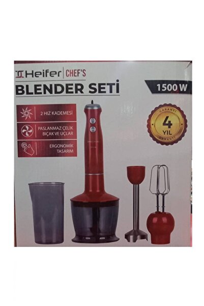 Heifer مجموعة خلاط الشيف 1500 واط