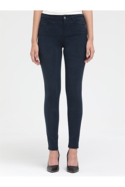 Lee Cooper Jamy nd 4 women's woven skinny highrise fit pants stone