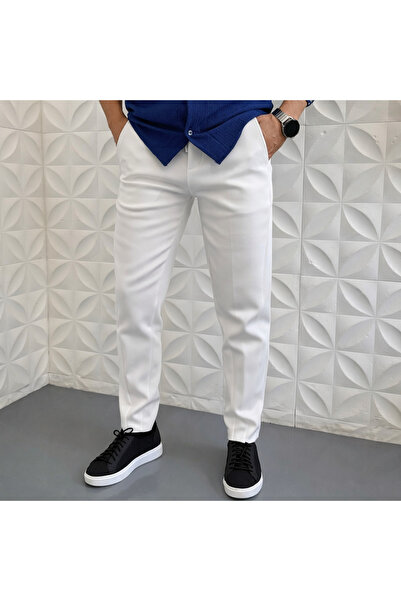 WENMİNG ERKEK SCUBA KUMAŞ HAVUÇ KESİM PANTOLON
