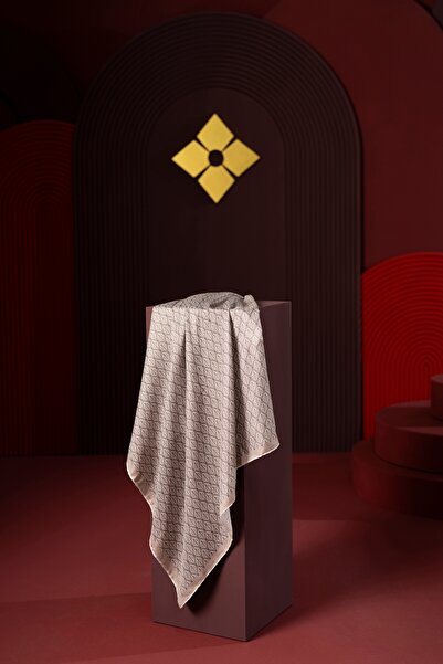 JAWEL Жіночий невеликий м'який шарф з етнічним візерунком