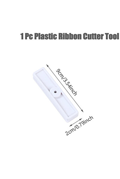 Choice فاصل شريط بلاستيكي أبيض، زينة لحفلة عيد الميلاد الأول، هدايا للكبار، ش...