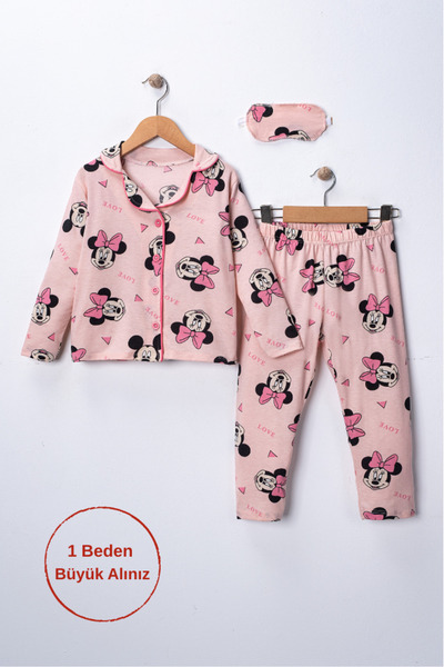 NO BRAND Set de pijamale din personaj piese pentru fetiță, drăguț, cu 3 modele