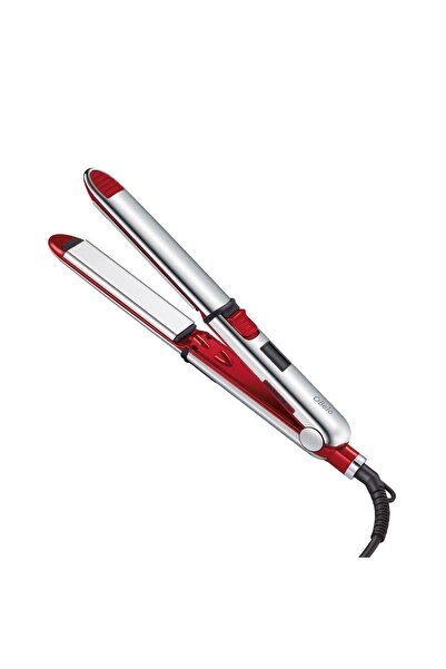 OBelo سيراميك التيتانيوم فرد وتجعيد الشعر 2 في 1 من أوبيلو بتقنية الأيونات، ح...