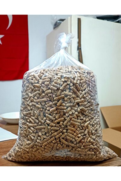 NUR PELET %100 Çam Peleti 6mm 5KG Dumansız Çam Kokulu Yüksek Isı Değerli Çam ...
