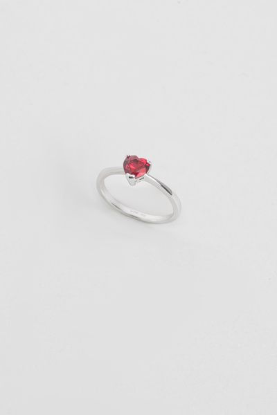 So CHIC... Isabella 18 Ayar Beyaz Altın Kaplama Gümüş Yüzük