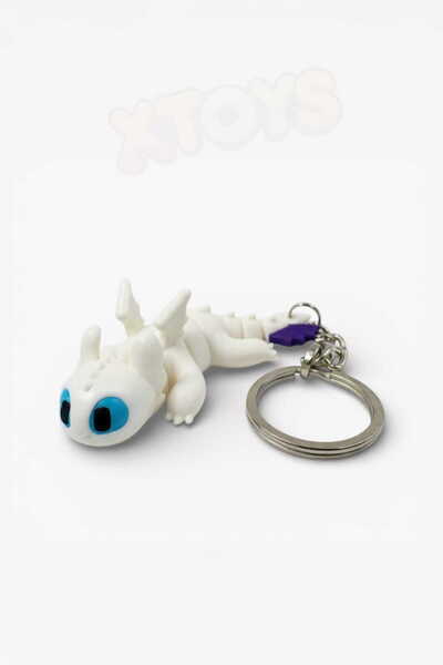 Xtoys Gift Dragon Figure Keychain, Bag Accessory, and Movable Toy |   Lightfu...