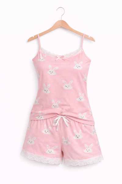 belpa Set de pijamale pentru femei Sıla Sella Bamboo cu pantaloni scurți – De...