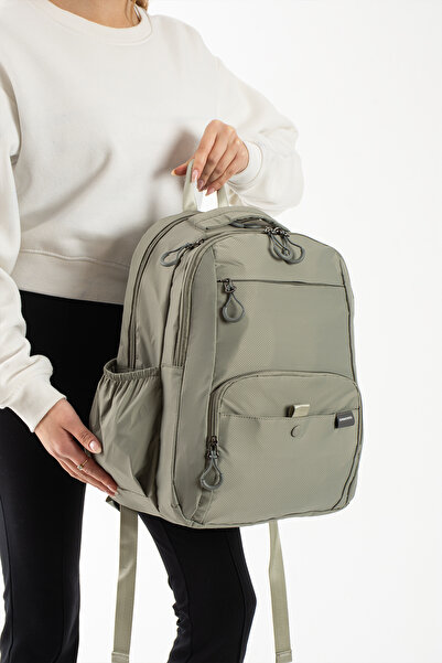 Sanmoris حقيبة ظهر للسفر للجنسين مقاس 45x34x22 مع حجرة متعددة الأقسام للكمبيو...