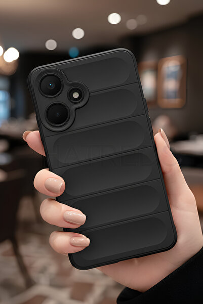 Hatreds İnfinix Hot 30i Kılıf Esnek TPU Oyuklu Arka Yüzey Tasarımlı Kamera Ko...