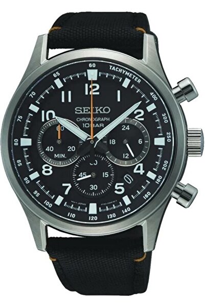 Seiko ساعة يد رجالية كرونوغراف Ssb449p1