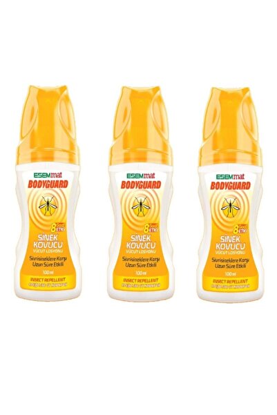 Detan Esemmat Sinek Kovucu Bodyguard Vücut Losyon 100 ml x 3 Adet Kzmprt
