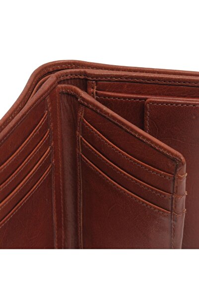 The Chesterfield Brand Portofel Manerba cu protecție RFID, din piele naturală, 9,5 cm