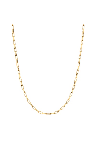 True Rebels Edelstahlhalskette Kette Edelstahl gelbgold