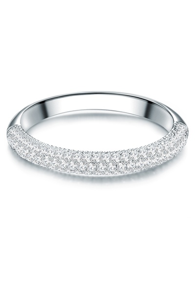 Trilani Silberring Ring Sterling Silber Zirkonia weiß