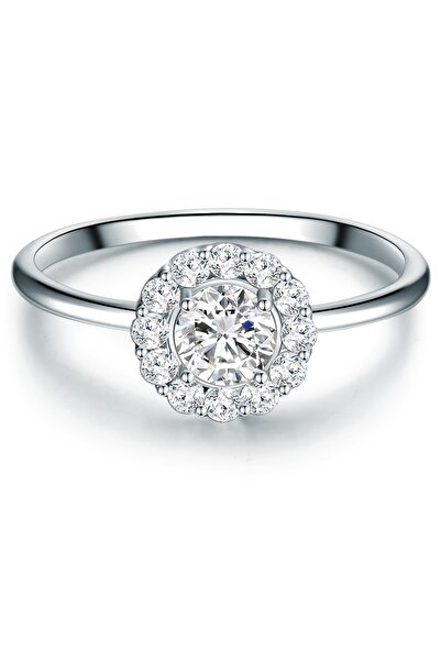 Trilani Silberring Ring Sterling Silber Zirkonia weiß