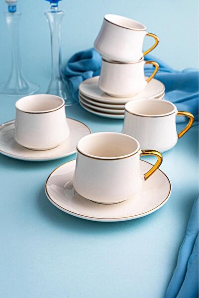 Bambum Pure - 6-Person Coffee Cup Set Wide