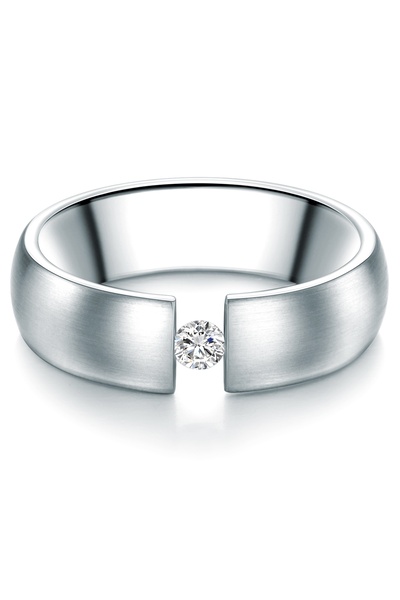 Trilani Ring mit Kristallen von Swarovski® Ring Edelstahl verziert mit Krista...