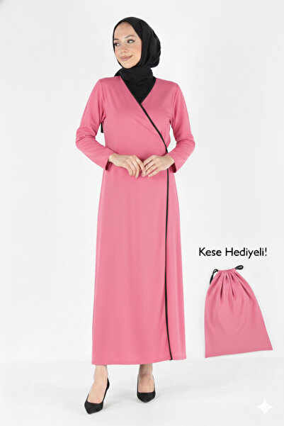 Plistre 1998_Practical Side Tie Double Breasted Piping Belted 100% Cotton Fab...