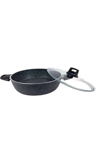Eda CookWare ZETRA TENCERE BASIK GRANİT 22 CM GRİ ZK-021
