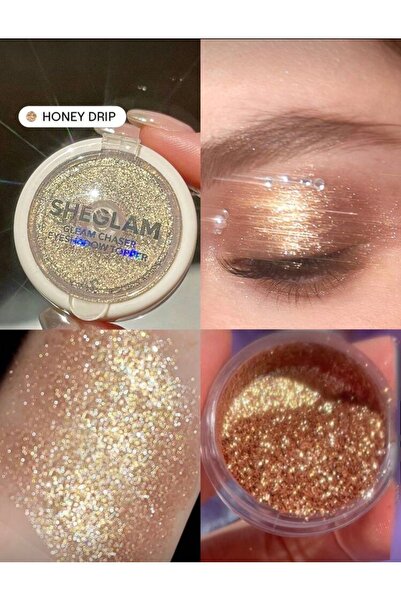 SHEGLAM Gleam Chaser Yüksek Işıltılı Topper Far - Aydınlık Bitişli Simli Göz ...