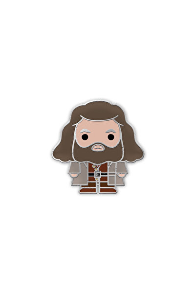 Harry Potter Wizarding World- Hagrid Pin 3×4 Cm Lisanslı - Sihir Dükkanı