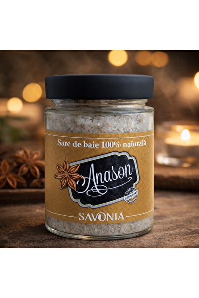 Savonia Sare de baie 100%, Anason - 350 gr