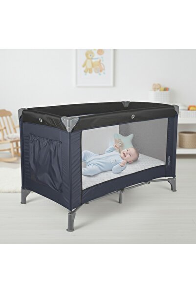 Coccolle Pătuț pliabil pentru bebeluși Coccolle Notte, negru intens