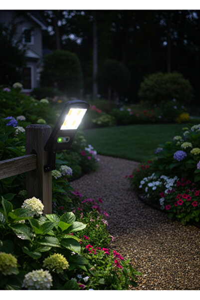 DEMİRHAN İTHALAT Solar Güneş Enerjili Led Bahçe Aydınlatması 96 Ledli 3 Modlu...