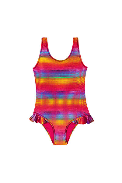 SLIPSTOP Çok Renkli Kız Çocuk Mayo SM2413000721