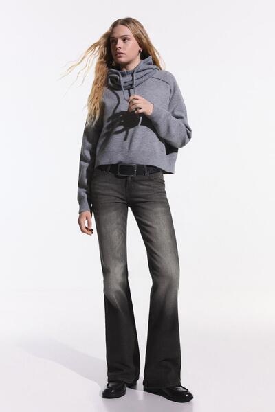 Bershka Low waist bootcut jeans