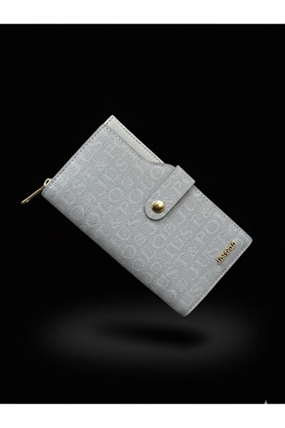 Just Polo محفظة نسائية باللون الرمادي للموسم الجديد