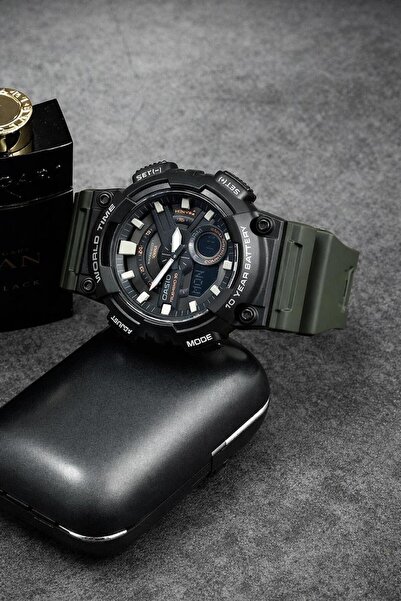 Casio ساعة يد رجالية AEQ-110W-3Avdf
