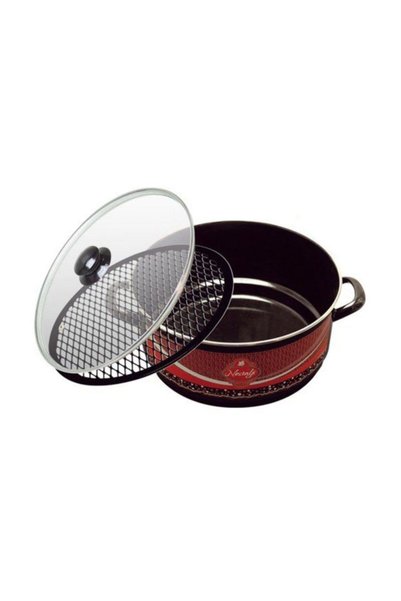 Zarif İnci Enamel Pancake Pot Nostalgia Cookware Enamel Pancake Pot