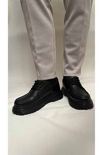 SERPASSİON AB حذاء رجالي كاجوال من الجلد الفحمي طراز KB-X6 من كوباك