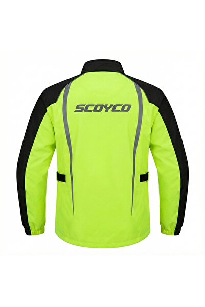 Scoyco RC10 ALT ÜST YAĞMURLUK TAKIM NEON