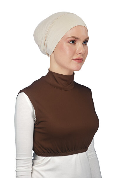 Altobeh Gât țesut cu mânecă zero, cu gât întreg, din lycra, din bumbac pieptă...