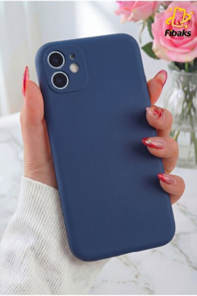 Fibaks iPhone 12 Case Velvet Launch Soft Liquid Silicone Camera Protected Cov...