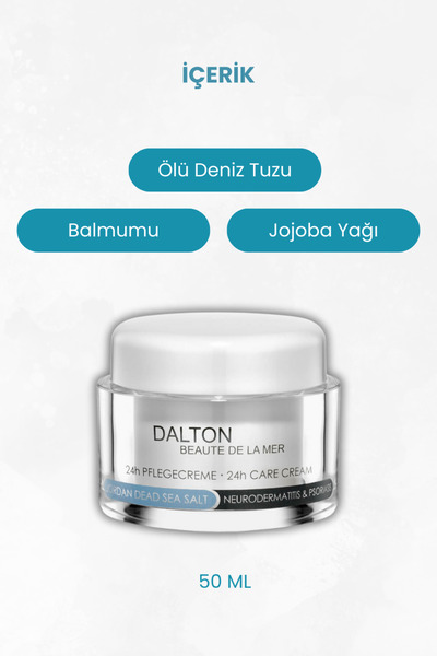 DALTON MARİNE COSMETİCS Sedef & Egzamalı Cilt Için Orijinal Ölü Deniz Tuzlu P...