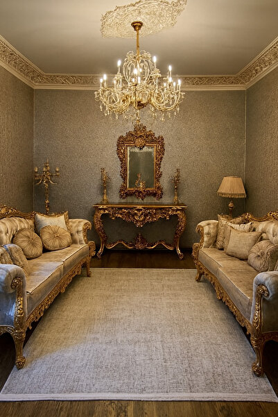 HALI SARAY CONCEPT premium Yüksek Kalite Ipek Bambu Parıltılı Düz Renk Halı P...